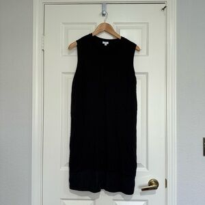Vince Black Silk Tank Dress Medium